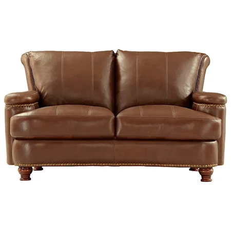 Leather Loveseat